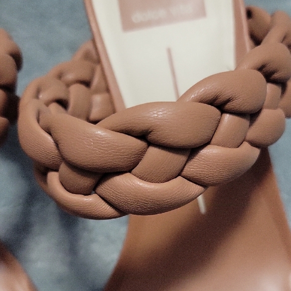 Dolce Vita Women's Braided Brown Sandals Size 7.5 - Picture 8 of 9